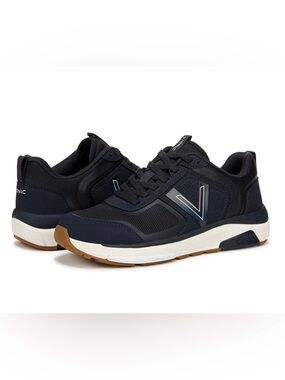 Vionic Women’s 8W Walk Strider 001 Navy Blue Mesh Performance Mobility Comfort